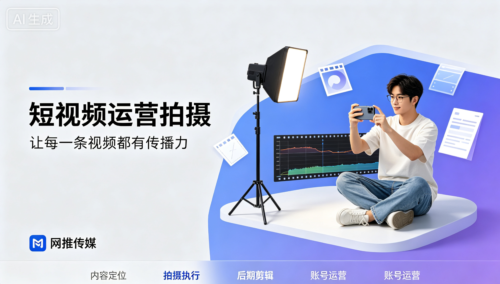 短视频运营服务 - 内容策划与推广